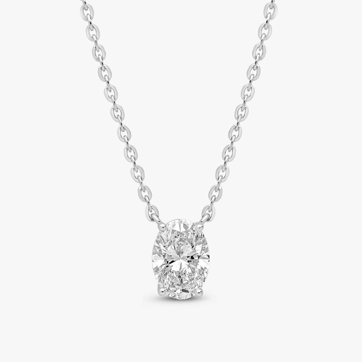 Oval Cut Pendant 17