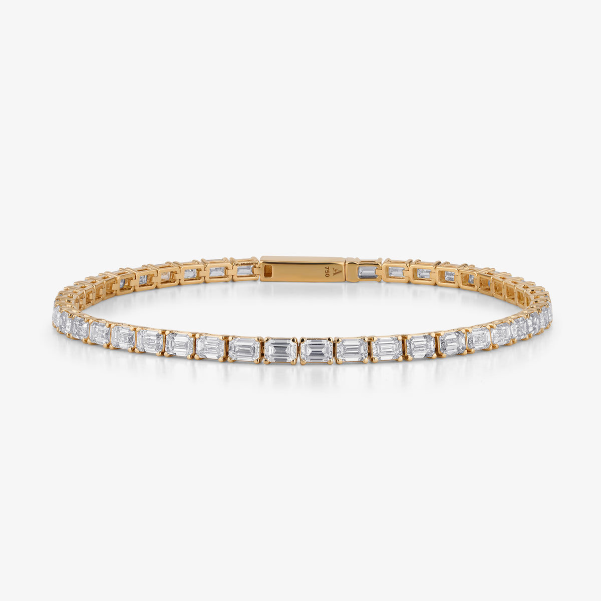 The 48 Great | Men's Emerald Cut Tennis Bracelet