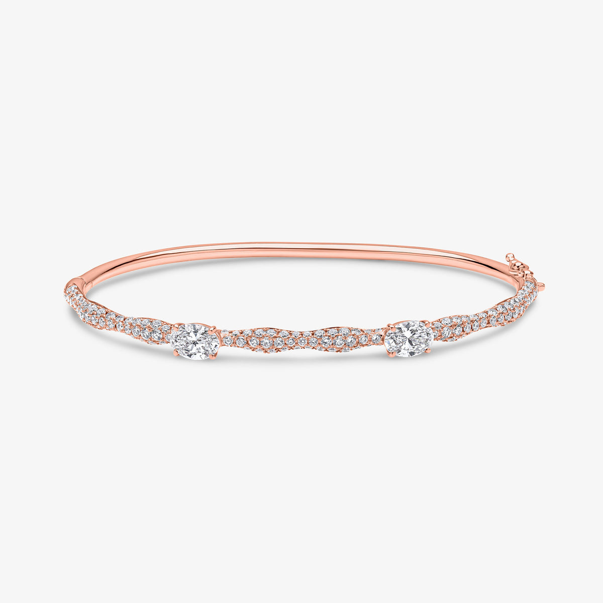 Roma Double Diamond Bangle 202