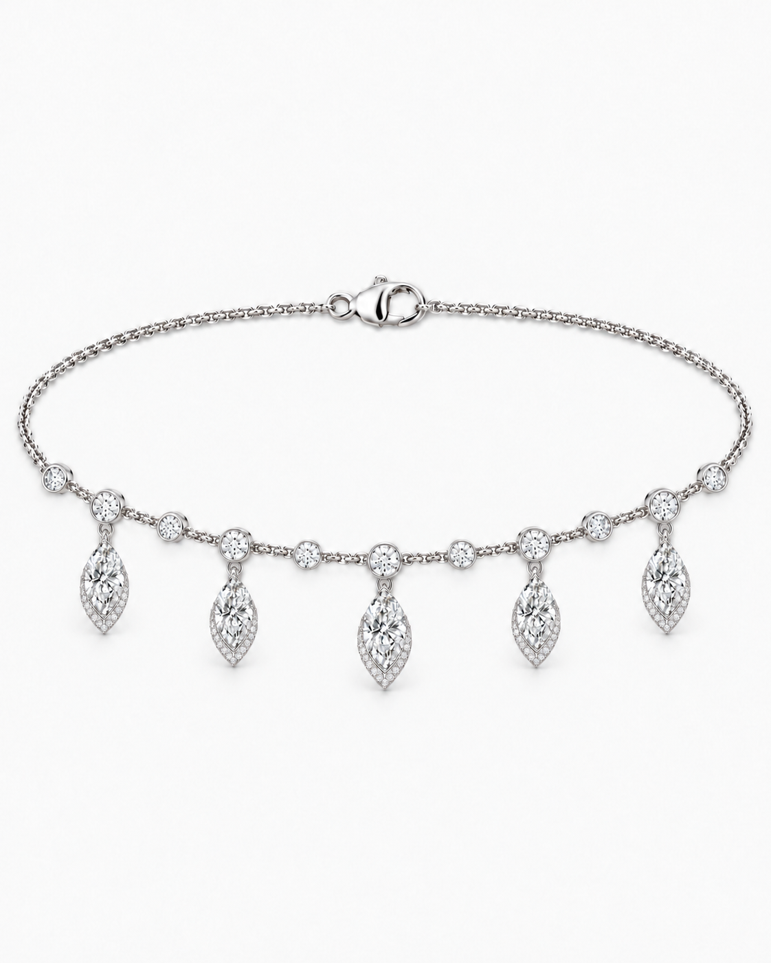 Marquise Anklet - 5 Motifs