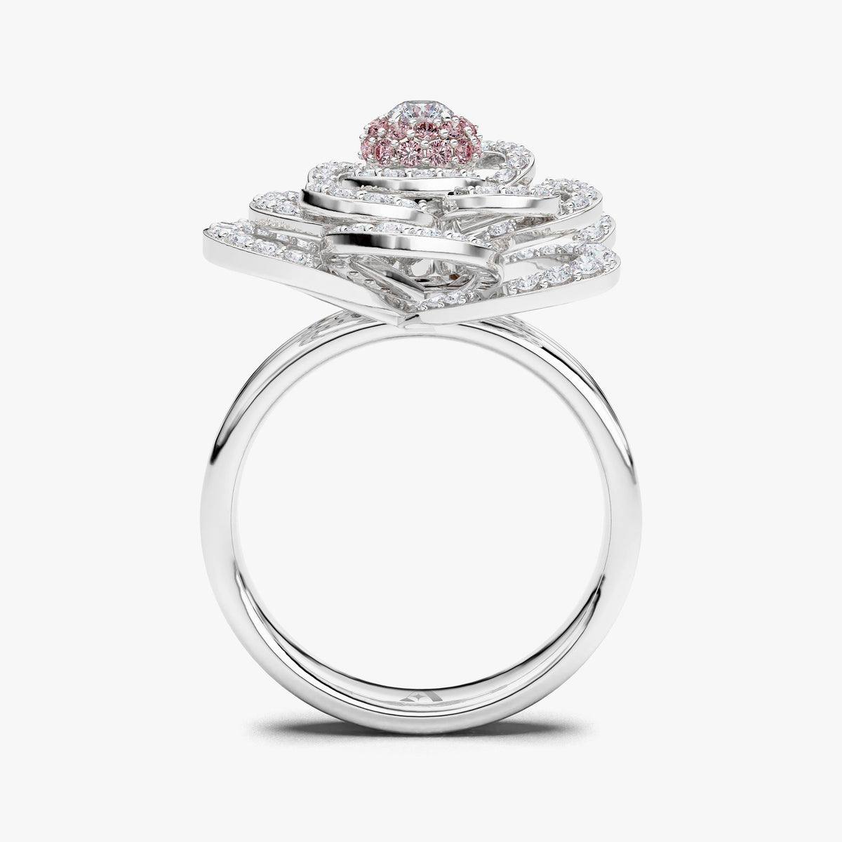 18K White Gold