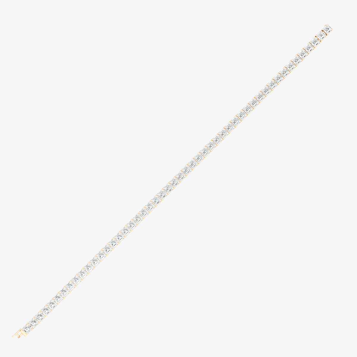 Asscher Cut Tennis Bracele 63