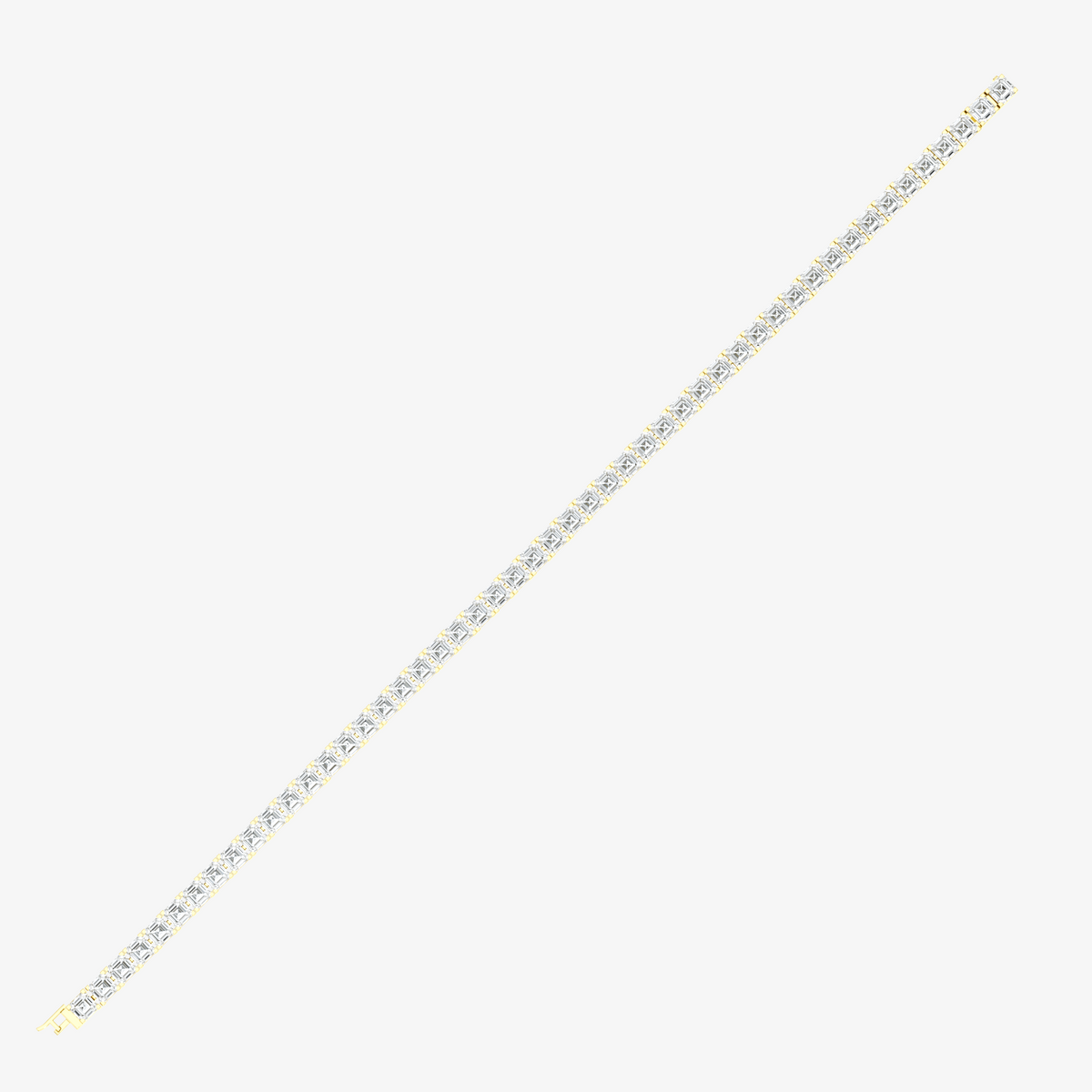 Asscher Cut Tennis Bracele 64