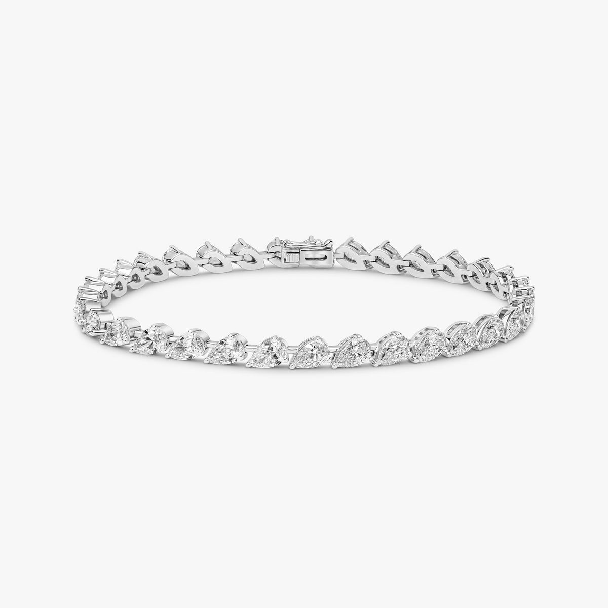 Pear Cut Tennis Bracelet