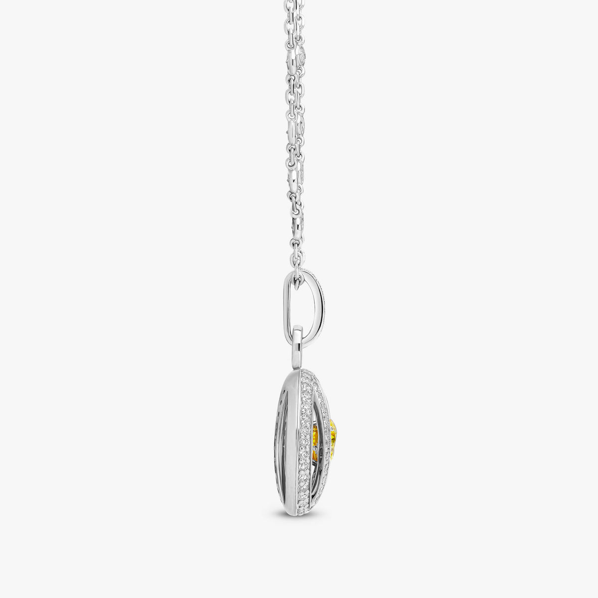 Tribeca Yellow Diamond Pendant