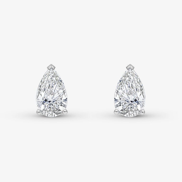 Clous d'oreilles poire