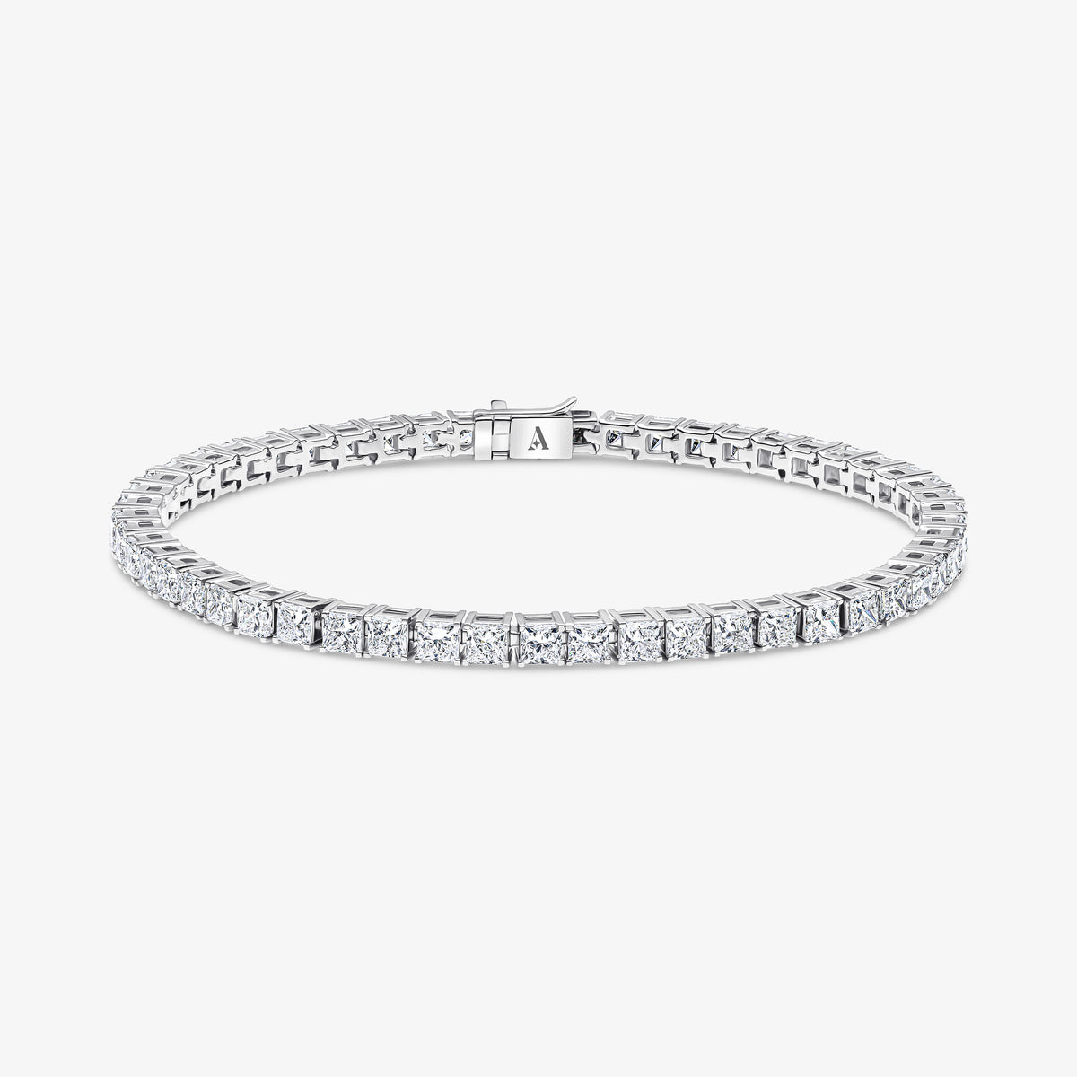 Princess Cut Tennis Bracelet