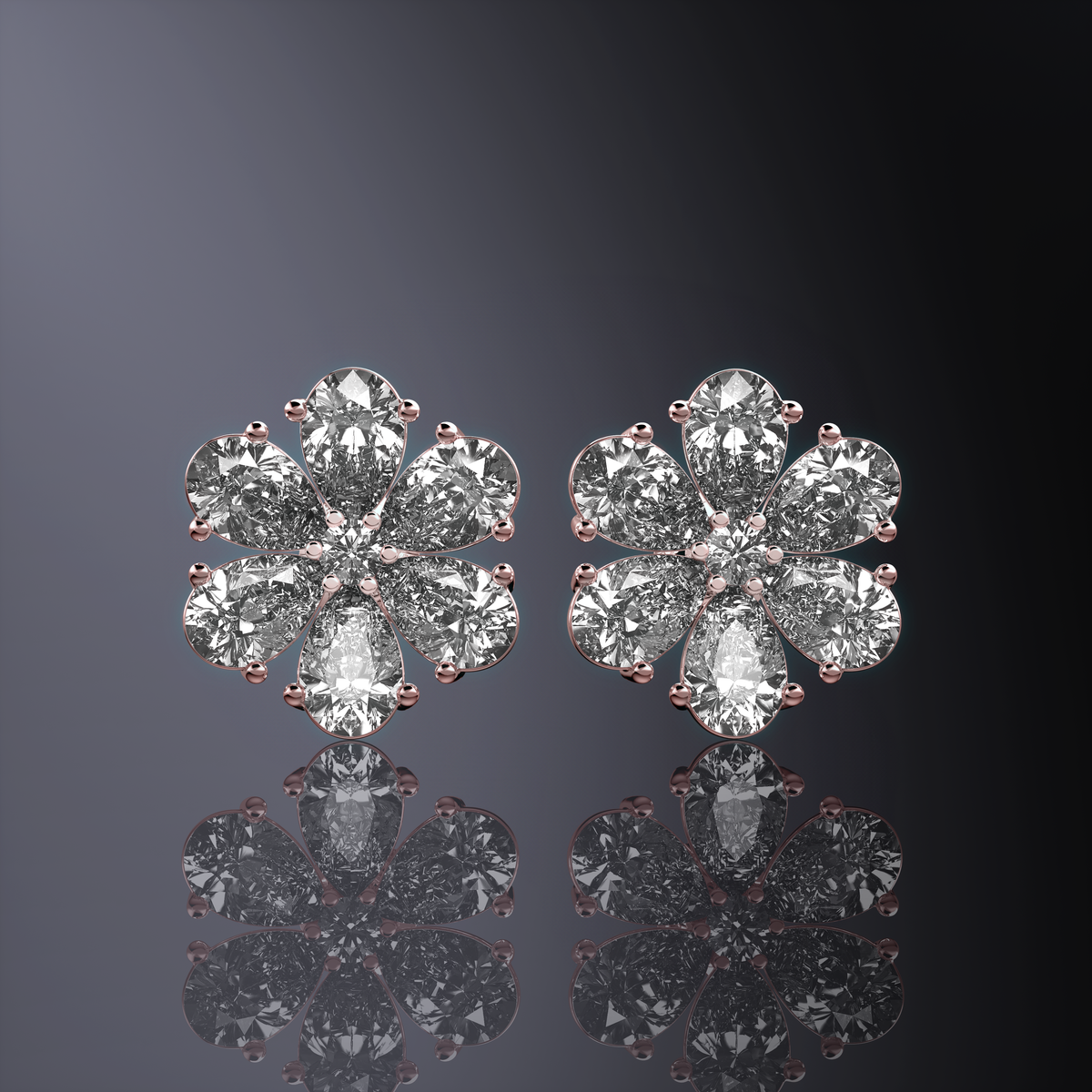 Boucles d'oreilles Marguerite — vue 10