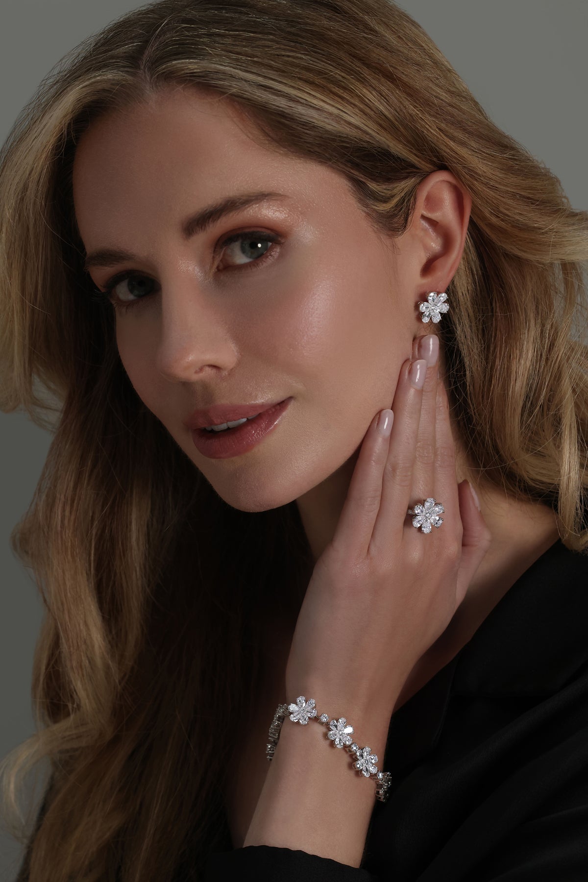 Boucles d'oreilles Marguerite