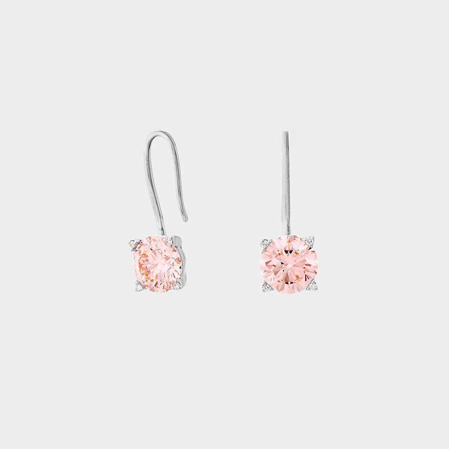 Soho Solitaire Coloured Diamond Earrings 9