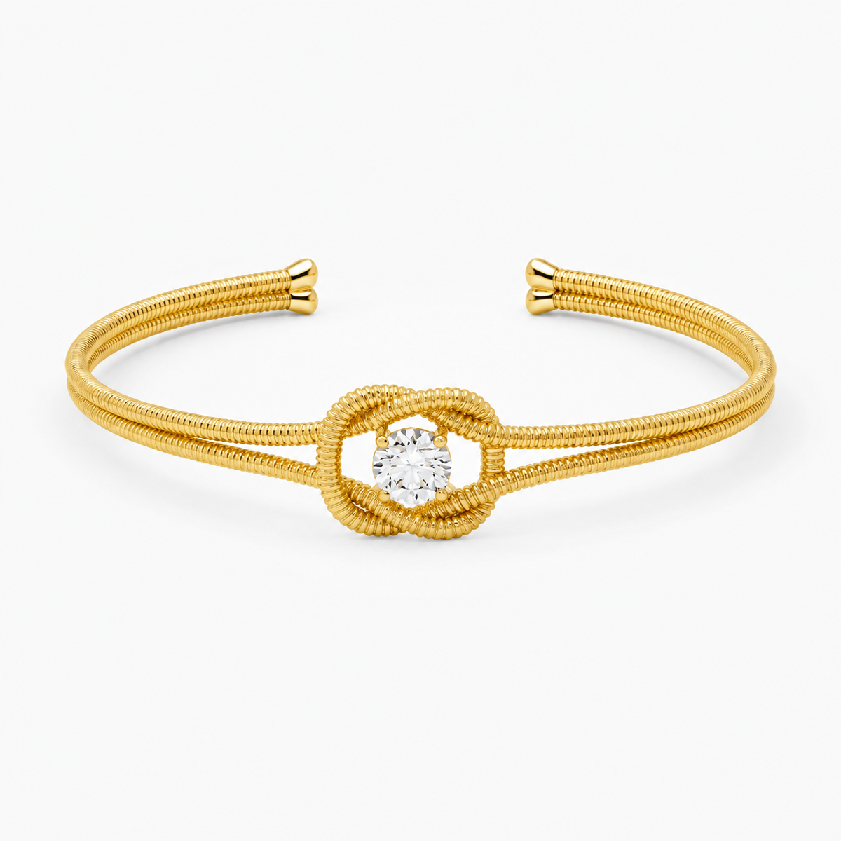 Friendship Diamond Bracelet 18k Yellow Gold
