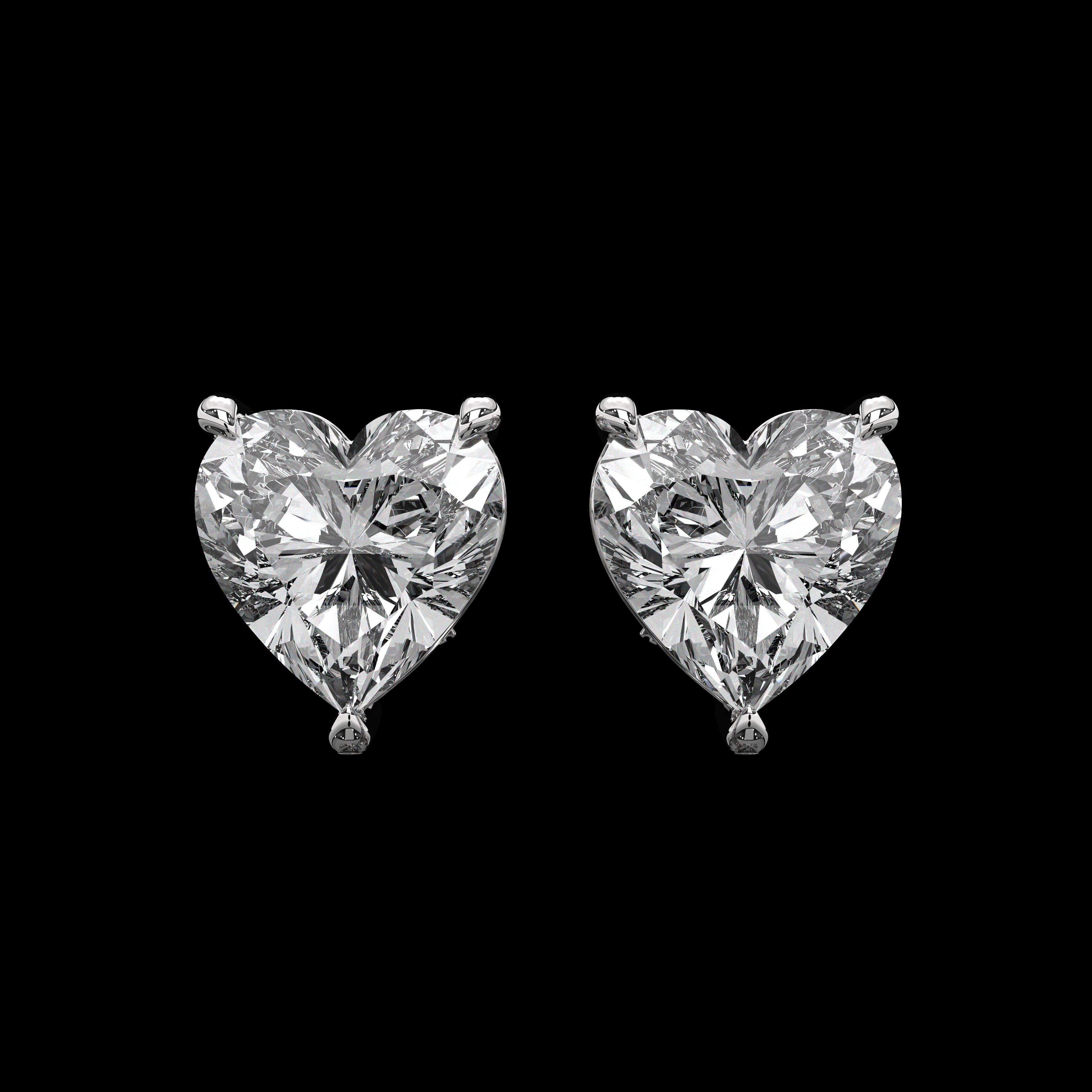 Heart Studs