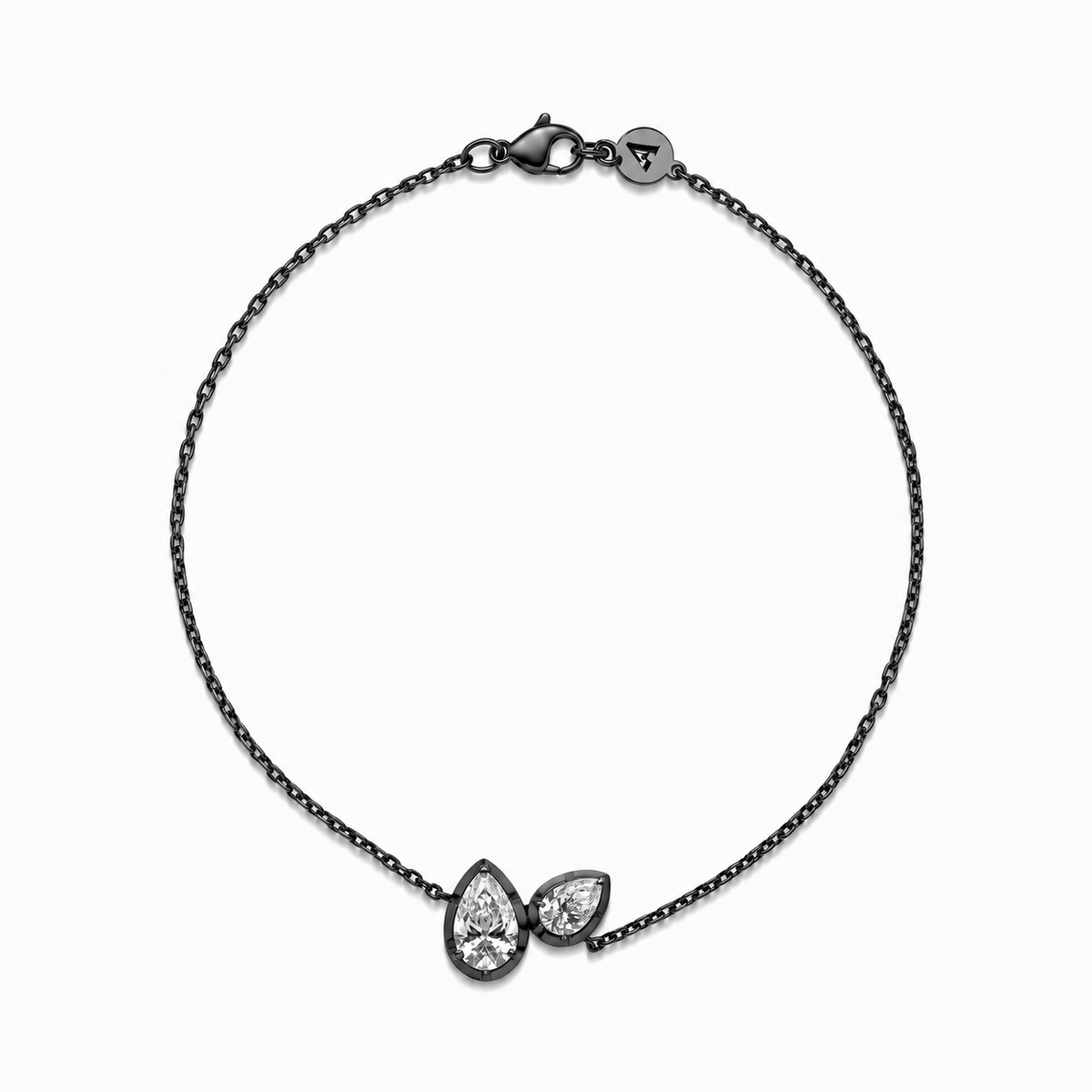 Madison Black Gold Diamond Bracelet