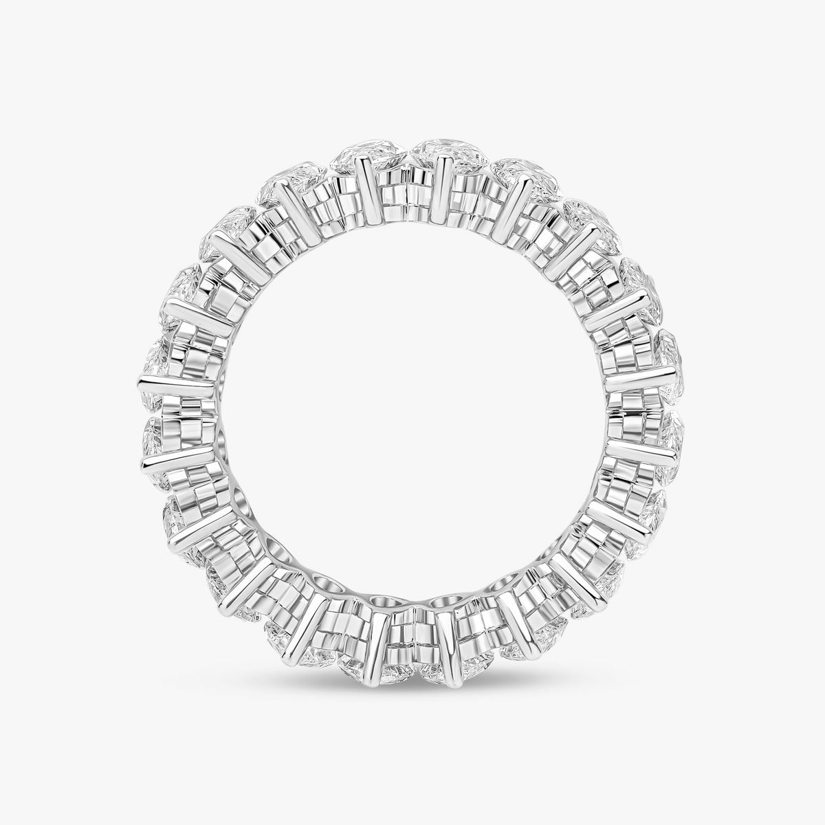 Marquise Eternity Ring White gold