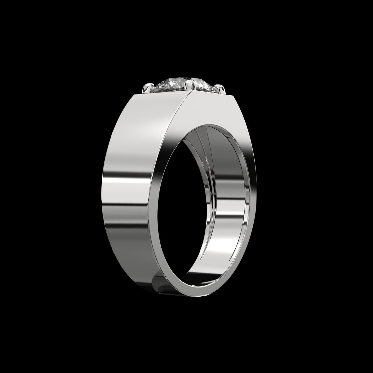Men's Solitaire Ring