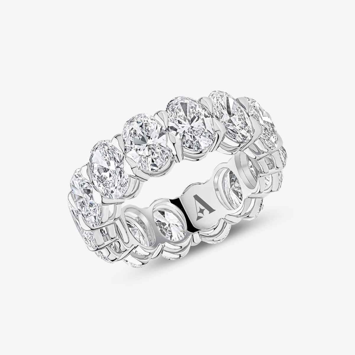 Oval Cut Eternity Ring