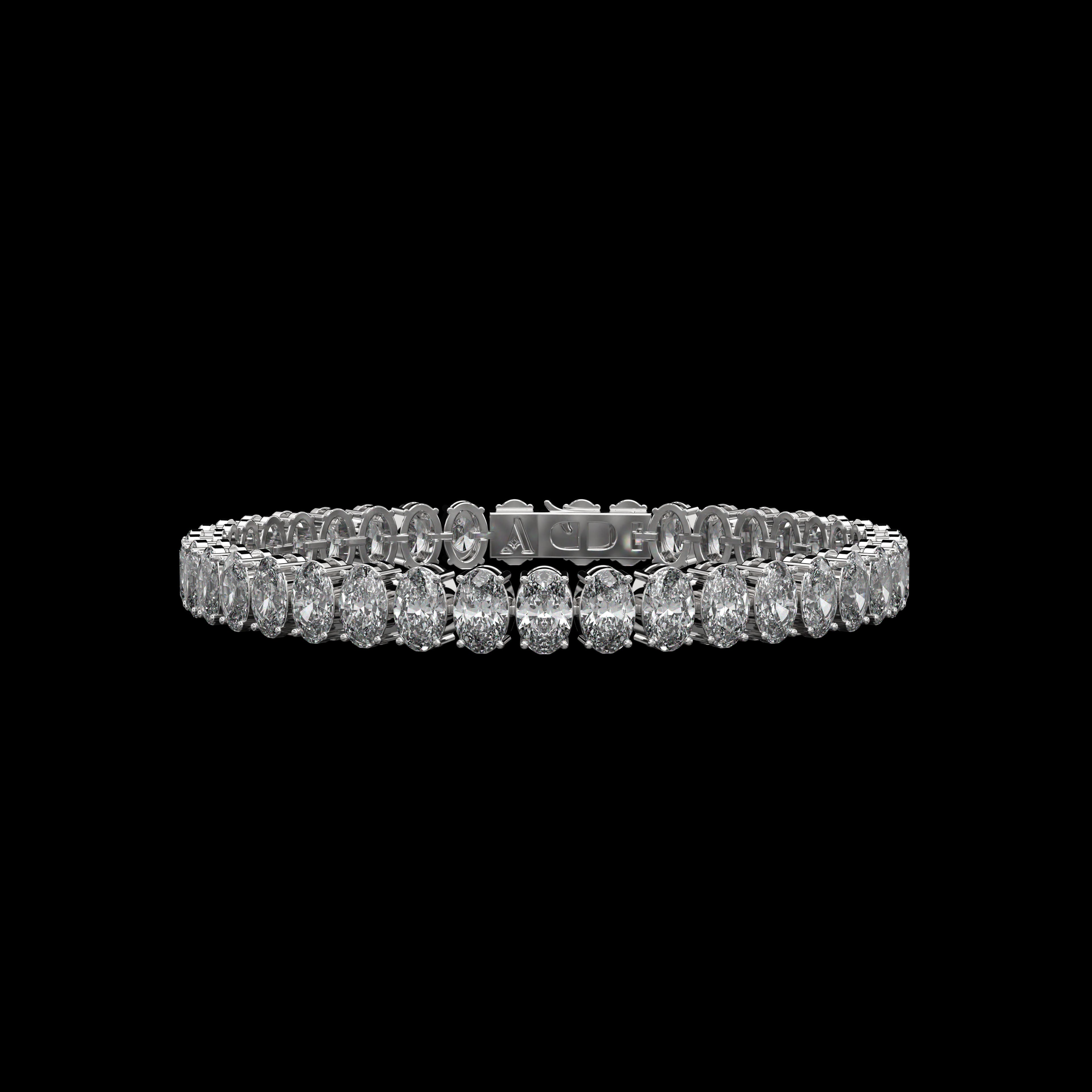 Oval Tennis Bracelet (North/South) - Eternal Collection