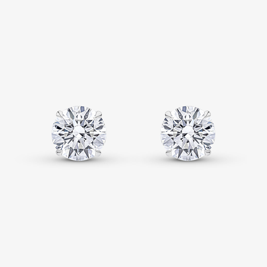 Round Brilliant Cut Studs