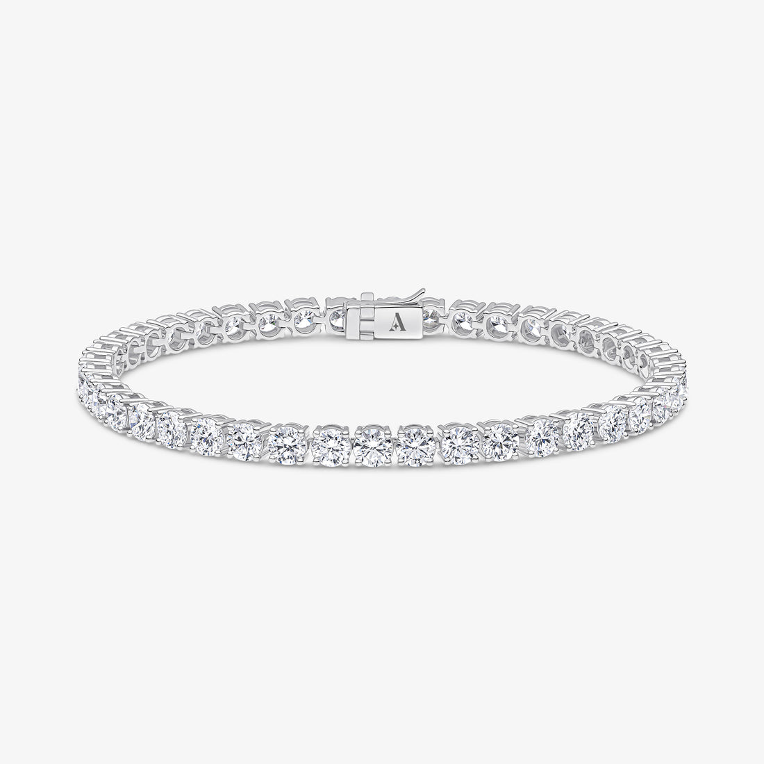 Round Brilliant Cut Tennis Bracelet