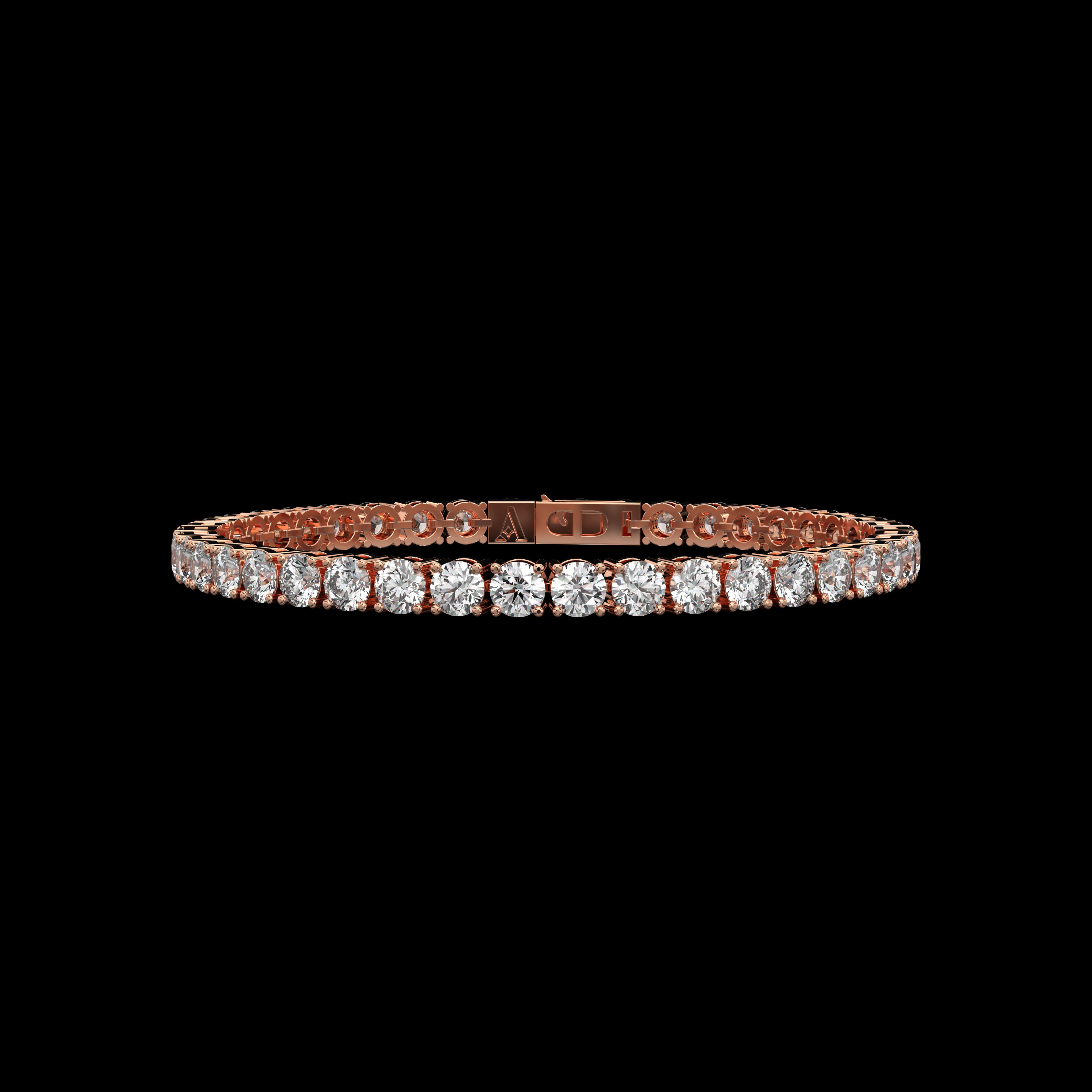 Round Brilliant Tennis Bracelet - Eternal Collection