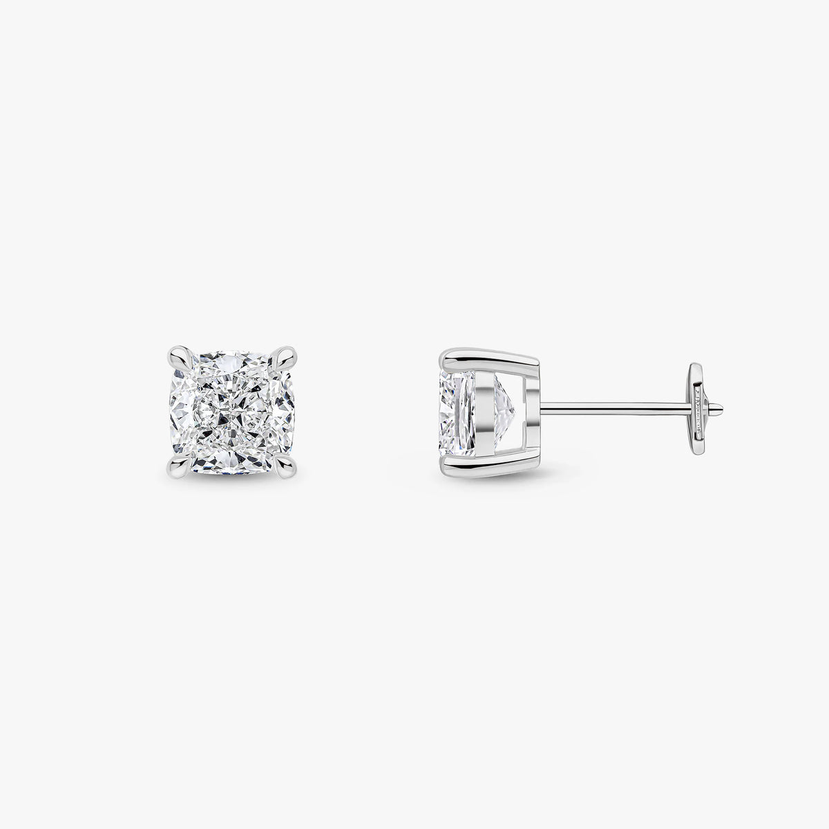 Cushion Cut Studs 11
