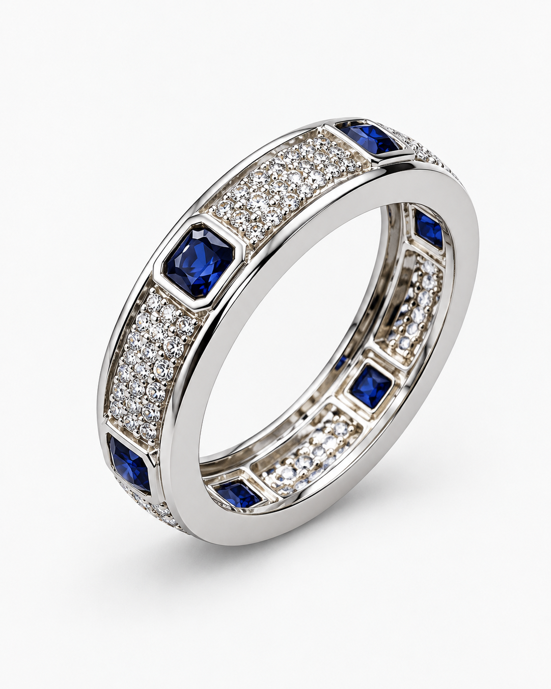 Men’s Sapphire Edge Band