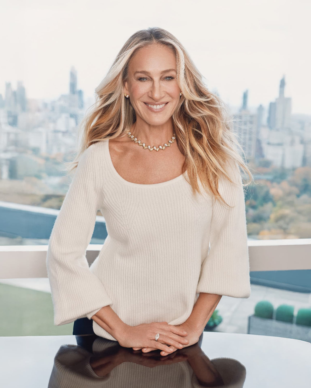 Sarah Jessica Parker wearing Astrea London