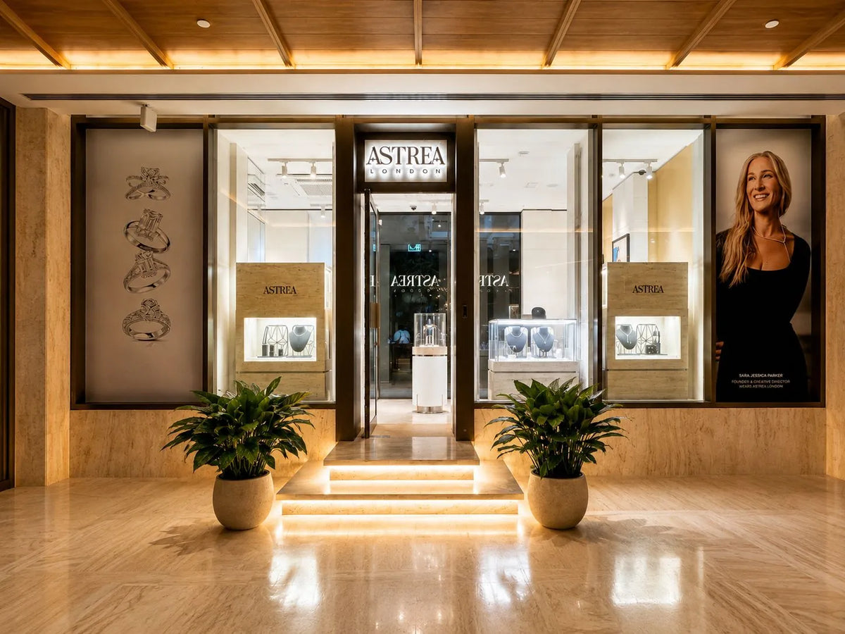 The Astrea London salon at Mandarin Oriental Jumeira, Dubai