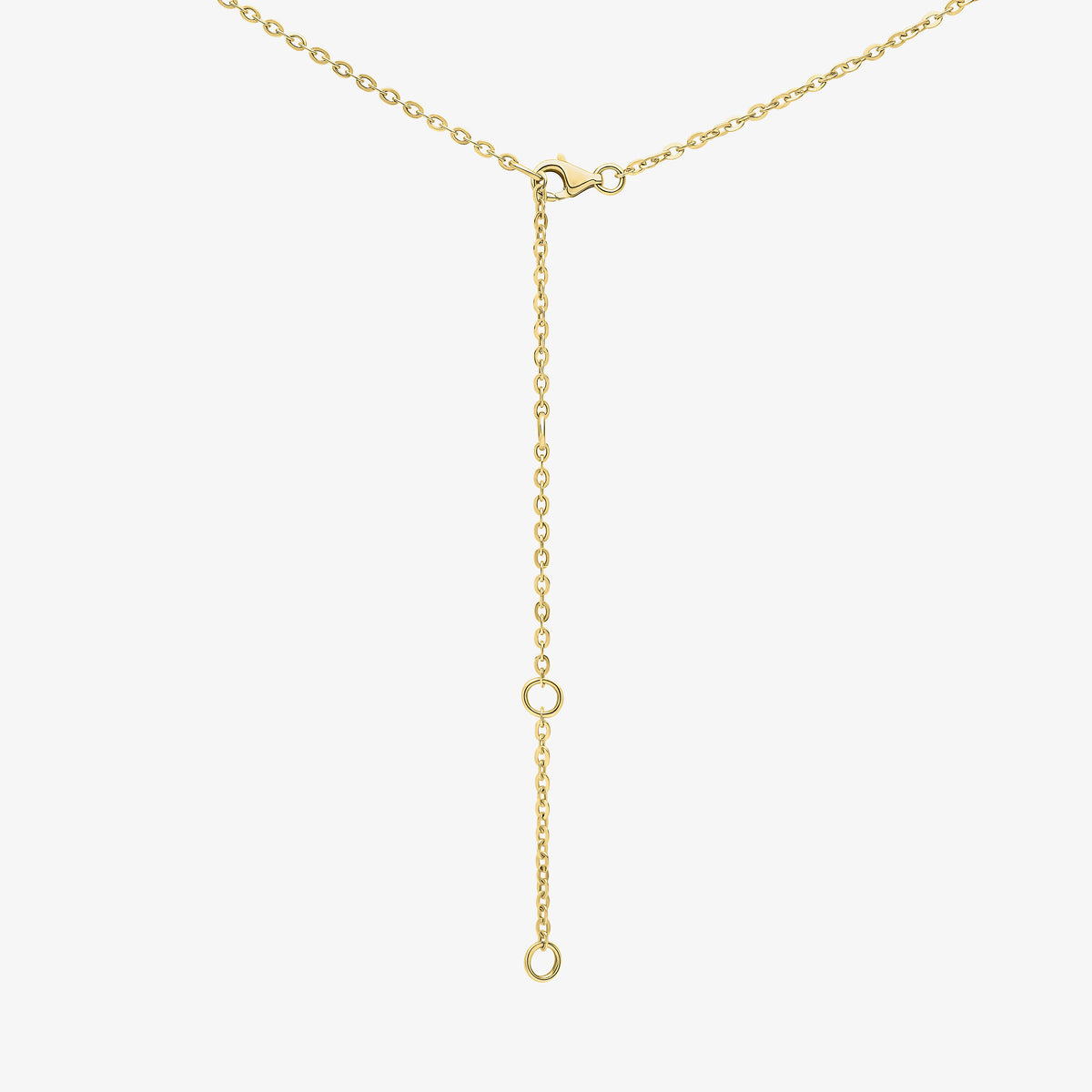 Pendentif en or jaune avec poire et griffes